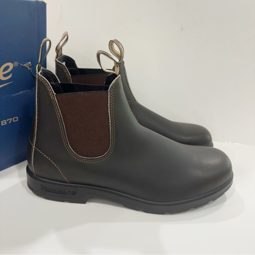 Blundstone 500 Men’s Leather Ankle Chelsea Boots - Picture 2 of 8